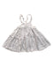 A White Sleeveless Dresses from Jamie Kay in size 3T for girl. (Front View)