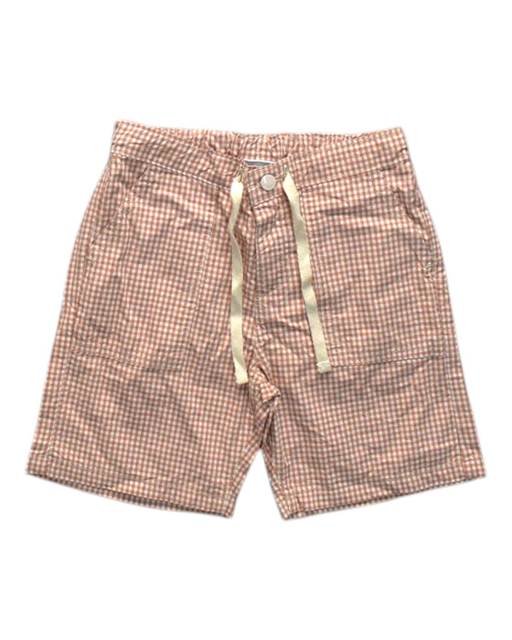 A Brown Shorts from Knot in size 6T for boy. (Front View)