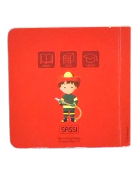 A Multicolour Books about Sustainability from Sassi Junior in size O/S for boy. (Back View)