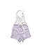 A Purple Sleeveless Rompers from Chateau de Sable in size 18-24M for girl. (Back View)