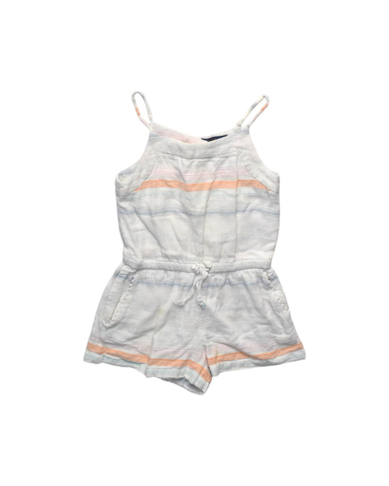 A White Sleeveless Rompers from Polo Ralph Lauren in size 2T for girl. (Front View)