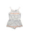 A White Sleeveless Rompers from Polo Ralph Lauren in size 2T for girl. (Front View)