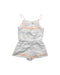 A White Sleeveless Rompers from Polo Ralph Lauren in size 2T for girl. (Back View)