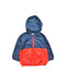 A Navy Rain Jackets from United Colors Of Benetton in size 6-12M for boy. (Front View)