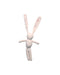 A White Soft Toys from Petit Bateau in size O/S for girl. (Back View)