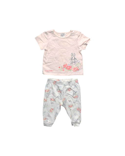 A Multicolour Pants Sets from Peter Rabbit in size 3-6M for girl. (Front View)
