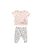 A Multicolour Pants Sets from Peter Rabbit in size 3-6M for girl. (Front View)