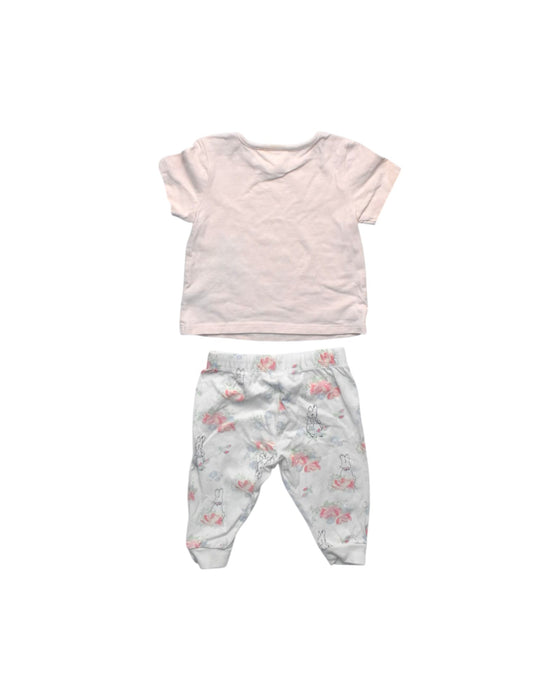 A Multicolour Pants Sets from Peter Rabbit in size 3-6M for girl. (Back View)