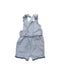 A Blue Sleeveless Rompers from Mothercare in size 3-6M for girl. (Back View)
