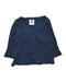 A Navy Cardigans from Petit Bateau in size 3-6M for girl. (Front View)