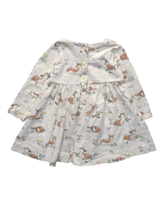 A Multicolour Long Sleeve Dresses from John Lewis in size 6-12M for girl. (Back View)