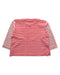 A Pink Long Sleeve Tops from Petit Bateau in size 18-24M for girl. (Back View)