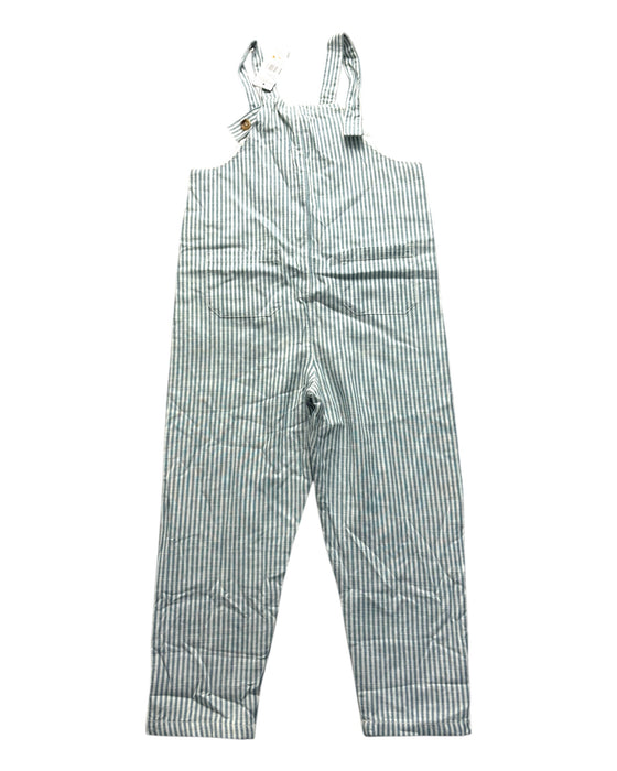 A Blue Long Overalls from Purebaby in size 5T for neutral. (Back View)