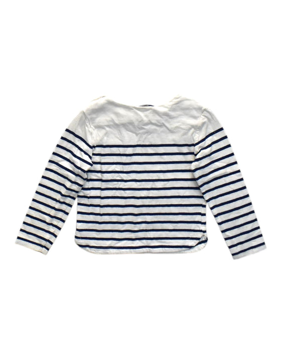 A White Long Sleeve Tops from Obaibi - Okaidi in size 5T for neutral. (Back View)