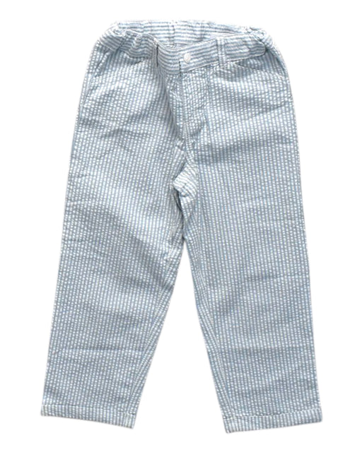 A Blue Casual Pants from Petit Bateau in size 3T for neutral. (Front View)