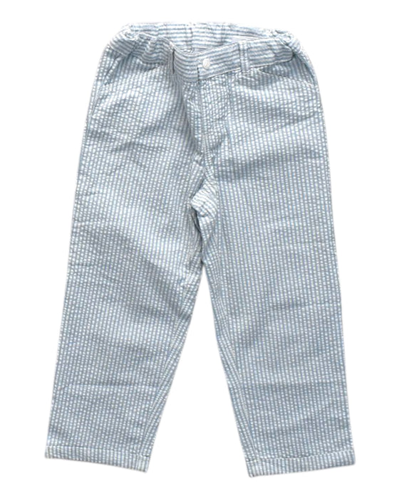A Blue Casual Pants from Petit Bateau in size 3T for neutral. (Front View)