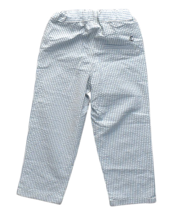 A Blue Casual Pants from Petit Bateau in size 3T for neutral. (Back View)