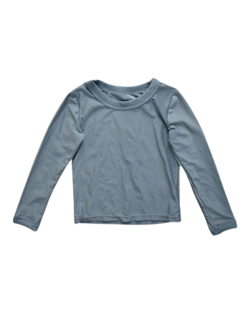 A Blue Rash Guards from Jamie Kay in size 4T for neutral. (Front View)