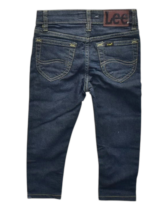 A Navy Jeans from Lee in size 2T for neutral. (Back View)