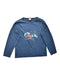 A Blue Long Sleeve T Shirts from Hugo Boss in size 10Y for boy. (Front View)