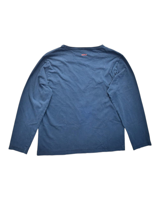 A Blue Long Sleeve T Shirts from Hugo Boss in size 10Y for boy. (Back View)