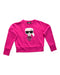 A Pink Sweatshirts from Karl Lagerfeld in size 10Y for girl. (Front View)