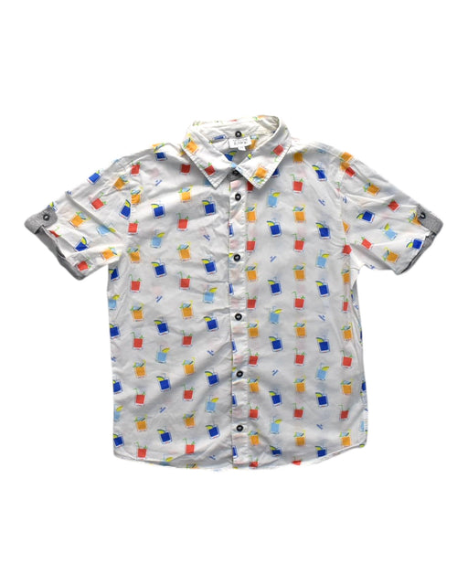 A Multicolour Short Sleeve Shirts from Armani in size 12Y for boy. (Front View)