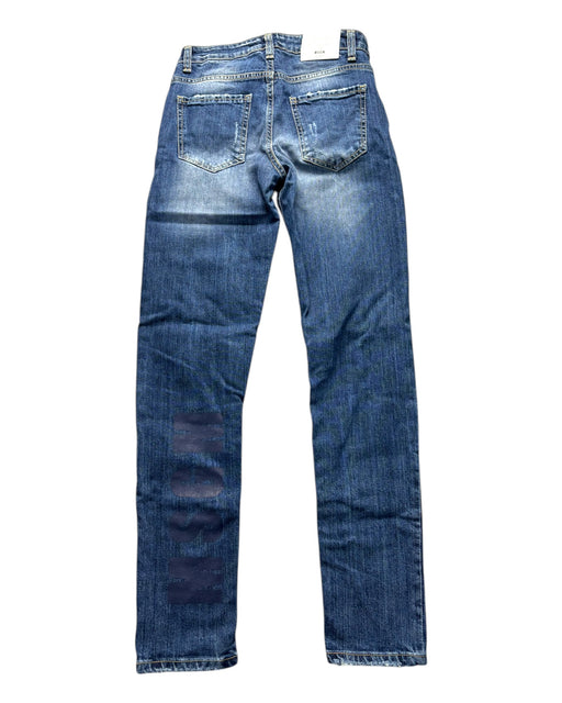 A Blue Jeans from MSGM in size 12Y for neutral. (Front View)