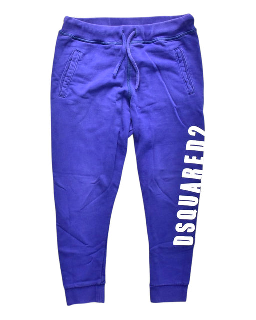A Purple Sweatpants from DSquared2 in size 10Y for neutral. (Front View)