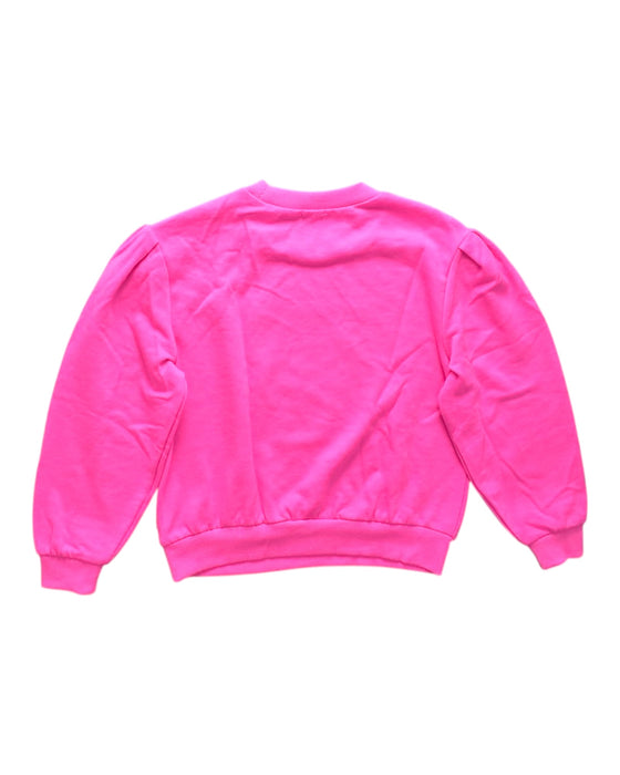 A Pink Sweatshirts from Billieblush in size 10Y for girl. (Back View)