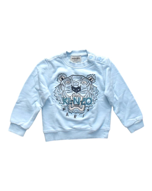 A Blue Crewneck Sweatshirts from Kenzo in size 3T for neutral. (Front View)