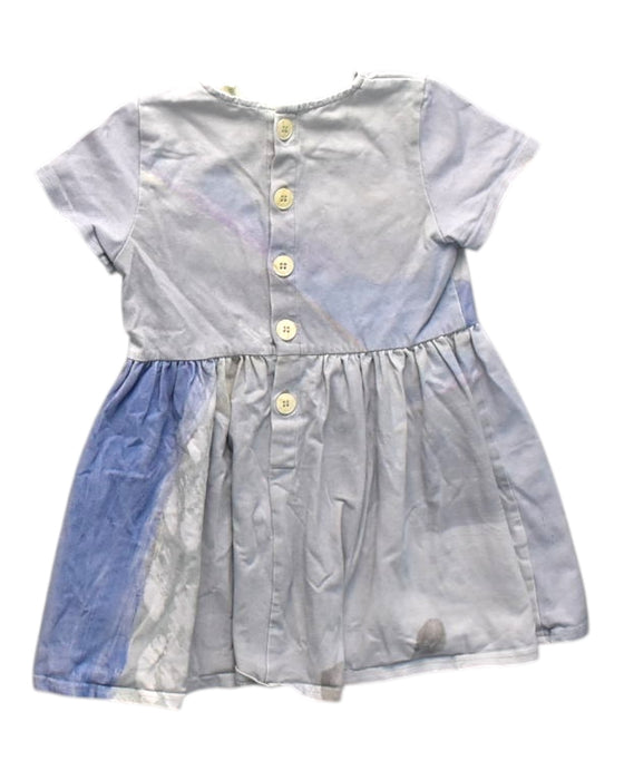 A Multicolour Short Sleeve Dresses from Our Mini Nature in size 3T for girl. (Back View)