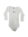 A White Long Sleeve Bodysuits from Petit Bateau in size 6-12M for neutral. (Front View)