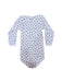 A White Long Sleeve Bodysuits from Petit Bateau in size 6-12M for neutral. (Back View)