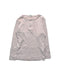 A Ivory Long Sleeve Tops from Jamie Kay in size 5T for girl. (Front View)