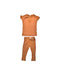 A Peach Pants Sets from Jamie Kay in size 18-24M for girl. (Front View)