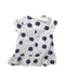 A White Short Sleeve Dresses from PONEY in size 12-18M for girl. (Back View)
