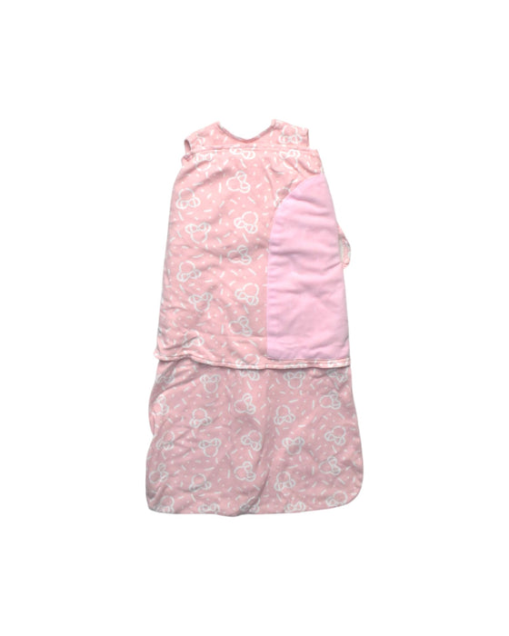 A Pink Sleepsacs from HALO in size 3-6M for girl. (Back View)