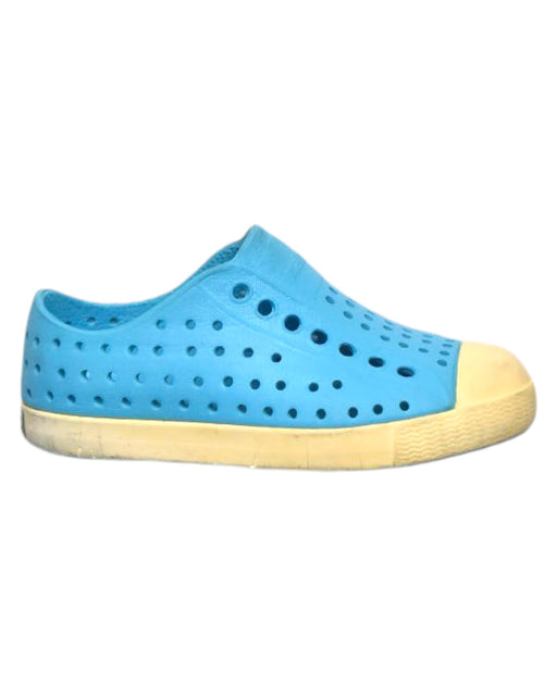 A Blue Sneakers from Native Shoes in size 3T for boy. (Front View)