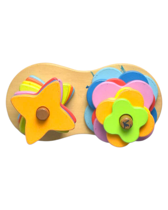 A Multicolour Wooden Toys from Hape in size O/S for neutral. (Back View)