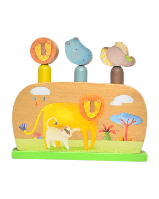 A Multicolour Wooden Toys from Moulin Roty in size O/S for neutral. (Back View)