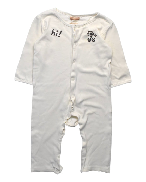 A White Long Sleeve Bodysuits from Fisher Price in size 18-24M for neutral. (Front View)