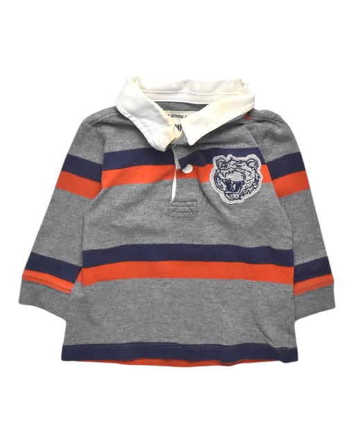 A Multicolour Long Sleeve Polos from Retykle in size 6-12M for boy. (Front View)