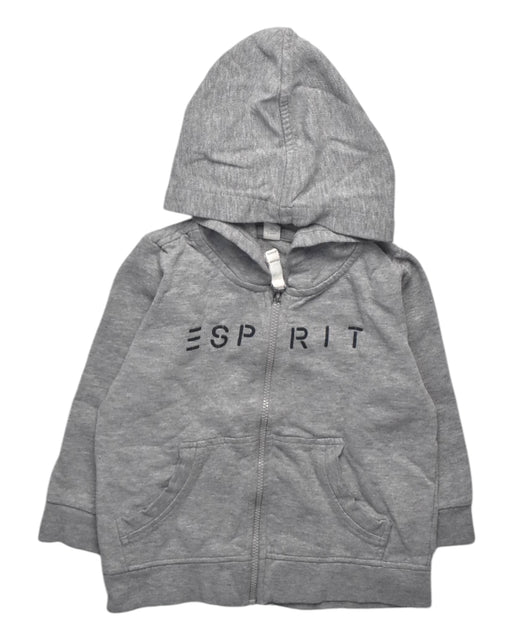 A Grey Hooded Sweatshirts from Esprit in size 2T for boy. (Front View)