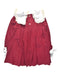 A Red Long Sleeve Dresses from Benedita in size 6T for girl. (Back View)
