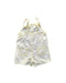 A White Sleeveless Rompers from Gingersnaps in size 12-18M for girl. (Back View)