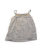 A Beige Sleeveless Dresses from Chateau de Sable in size 12-18M for girl. (Front View)