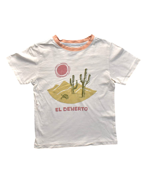 A White Short Sleeve T Shirts from Gingersnaps in size 12Y for neutral. (Front View)