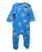 A Blue Onesies from Le Petit Society in size 6-12M for neutral. (Back View)