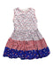 A Multicolour Sleeveless Dresses from Pumpkin Patch in size 6T for girl. (Front View)